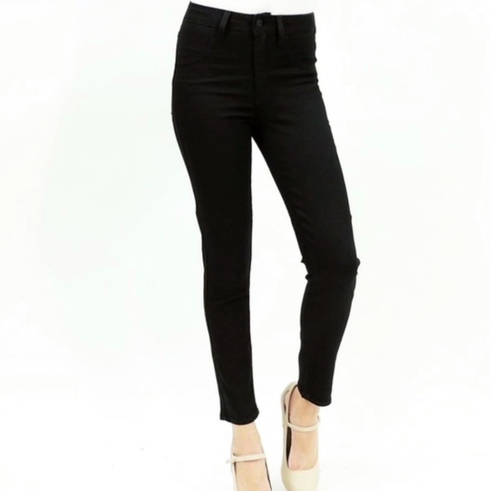 JUST BLACK black ankle jeans